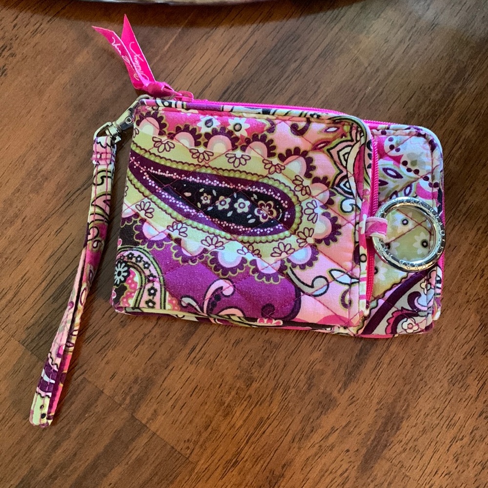 Vera Bradley Wristlet Wallet Key Fob